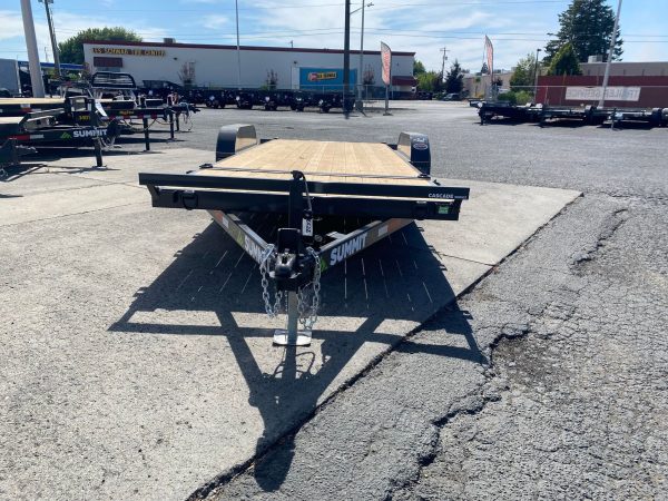 2023 Summit 7'x 20' 16/4 Split Tilt Deck Trailer - Image 3