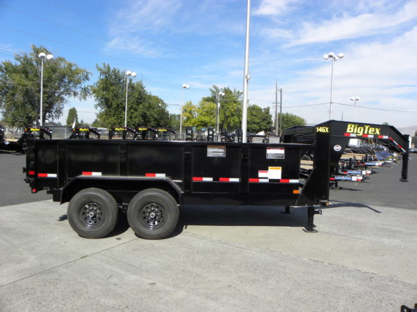 2025 Big Tex 83" x 14' 14GX Gooseneck Dump Trailer *Tarp Kit* - Image 2