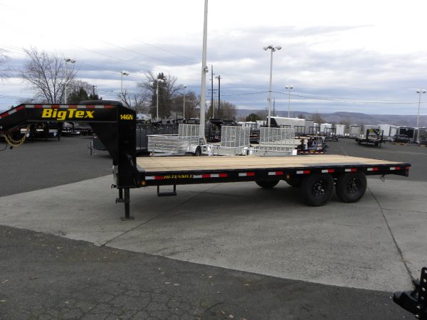 2021 Big Tex 102"x 20' Gooseneck Trailer 15.9 GVWR - Image 3
