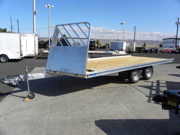 2021 Mission 101"x16' Aluminum Snowmobile Trailer - Image 3
