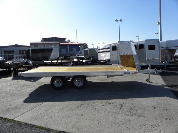 2021 Mission 101"x16' Aluminum Snowmobile Trailer - Image 4