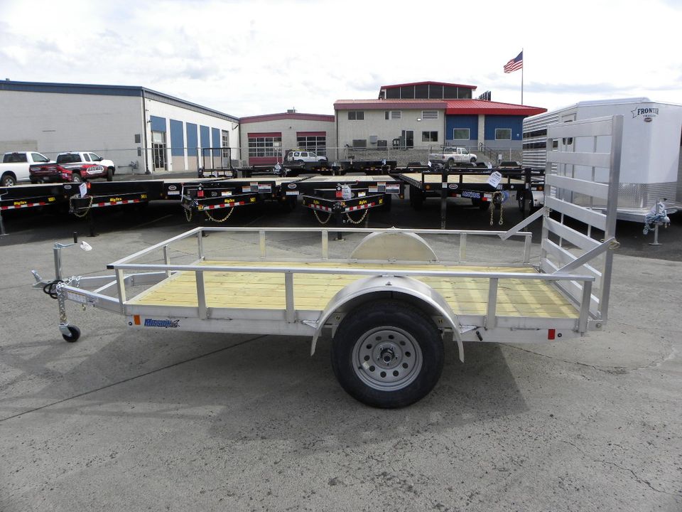 2025 Mission 60" X 10' All Aluminum Utility Trailer