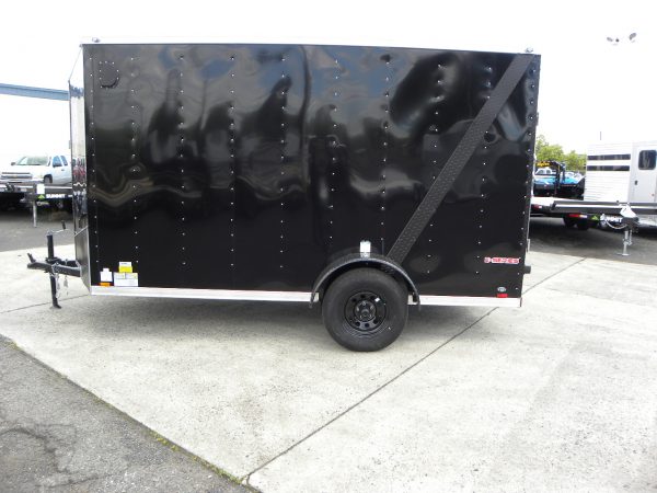 2021 Cargo Mate 6'x12' Enclosed Trailer **6" Extra Height" - Image 3