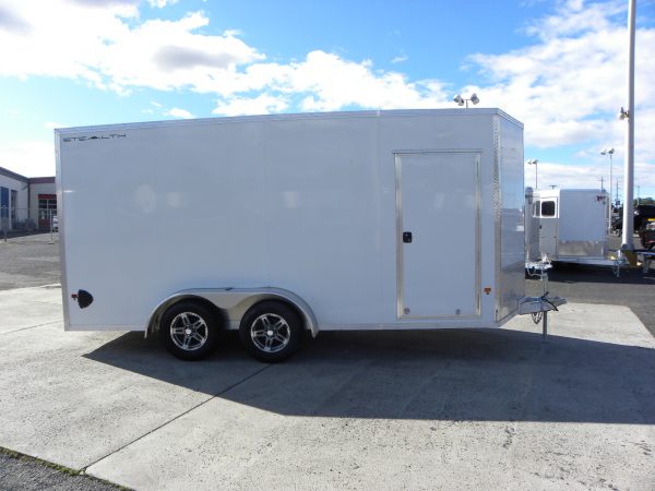2021 All Aluminum 7' x 16' Alcom EZ Hauler