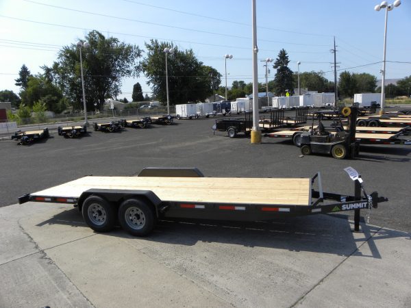 2021 Summit  7'x 20' Cascade Flatbed Straight Deck 14K