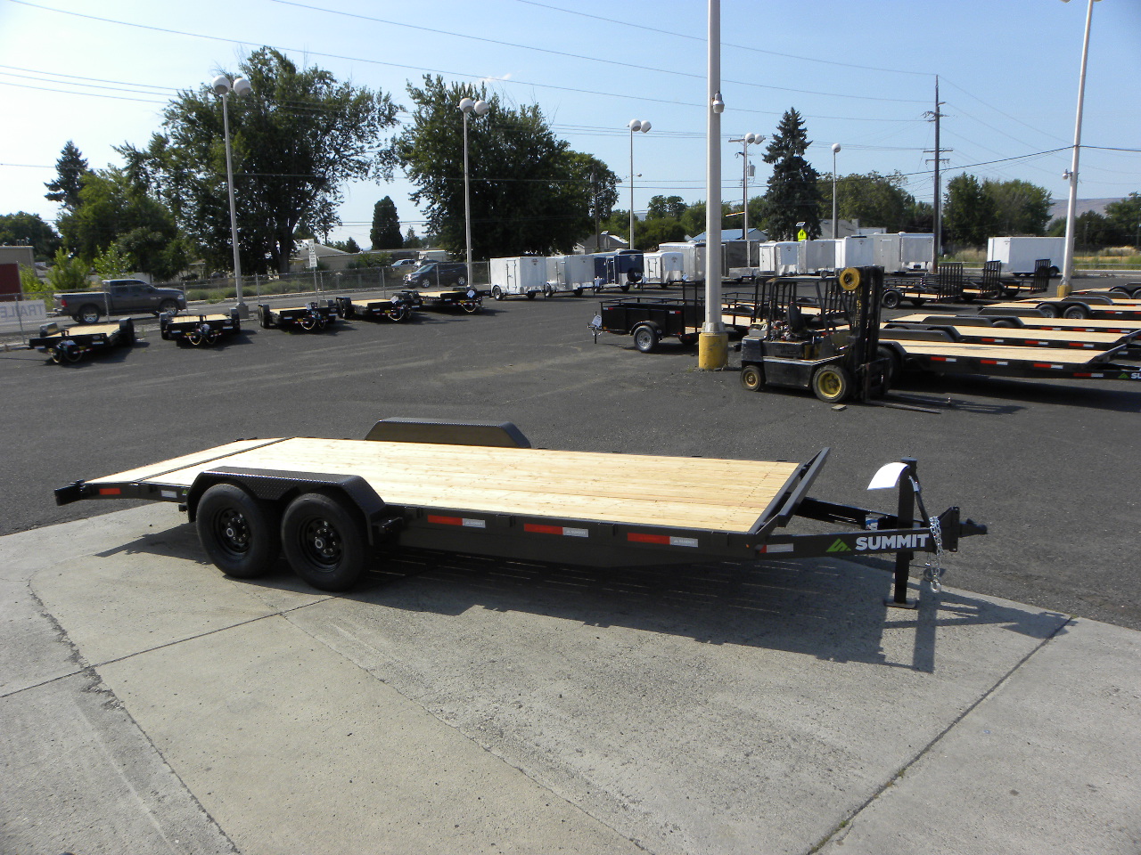 2021 Summit 7'x 20′ Cascade Flatbed With Beavertail | Gateway