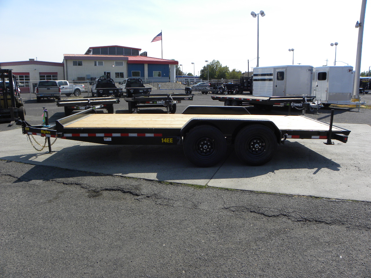 2021 Big Tex 7 x 18 Equipment Trailer - Image 3