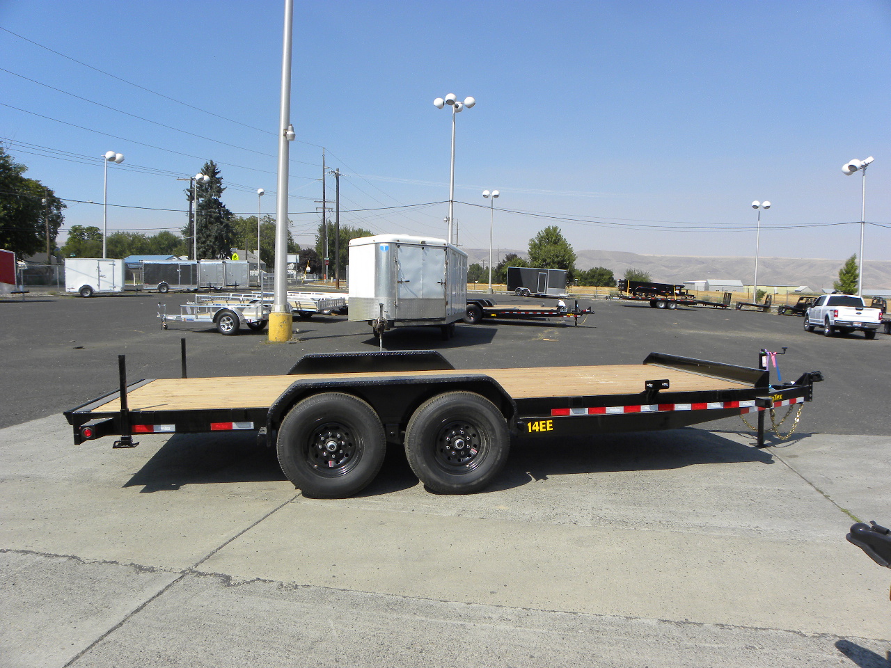2021 Big Tex 7 x 18 Equipment Trailer - Image 4