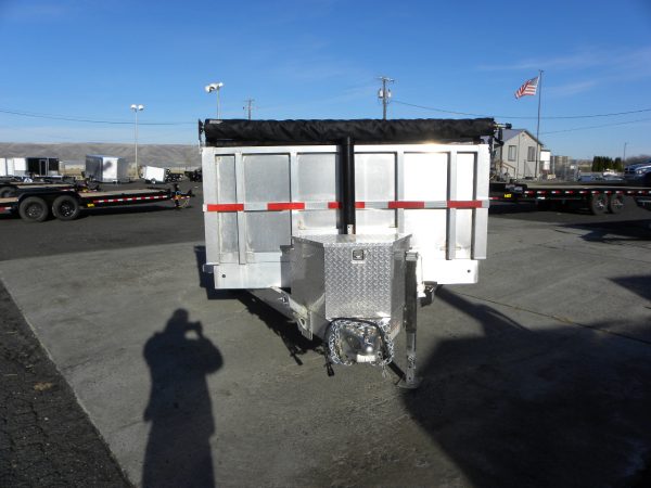 2021 Mission 7x14 Dump Trailer *ALL ALUMINUM* - Image 2
