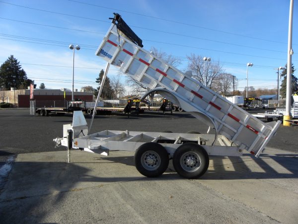 2021 Mission 7x14 Dump Trailer *ALL ALUMINUM* - Image 7