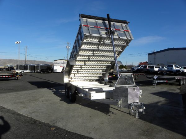 2021 Mission 7x14 Dump Trailer *ALL ALUMINUM* - Image 8
