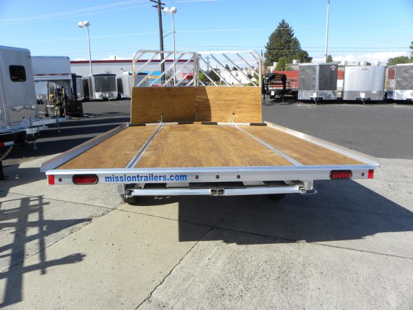 2021 Mission 101" x 12' Drive On/Off Snowmobile Trailer - Image 4