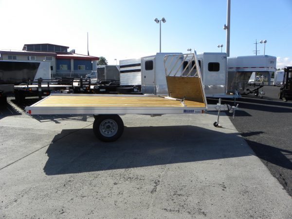 2021 Mission 101" x 12' Drive On/Off Snowmobile Trailer - Image 5