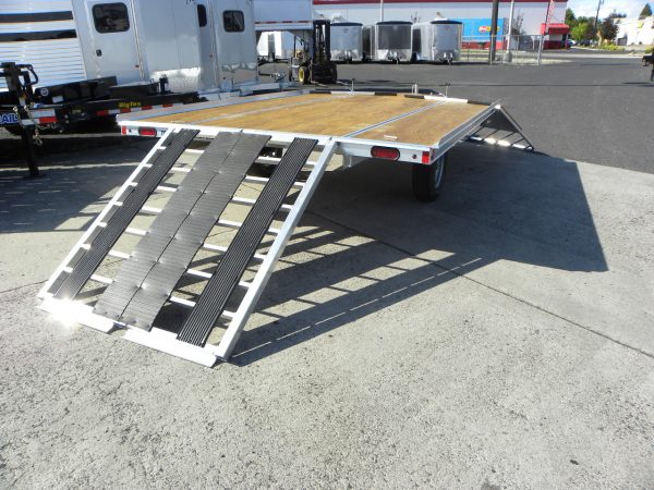 2021 Mission 101" x 12' Drive On/Off Snowmobile Trailer - Image 8