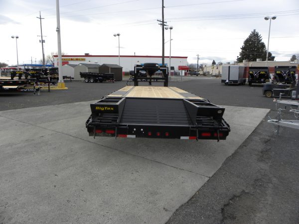 2021 Big Tex 102 x 20 + 5 Gooseneck Trailer with Fold Up Ramps - Image 6