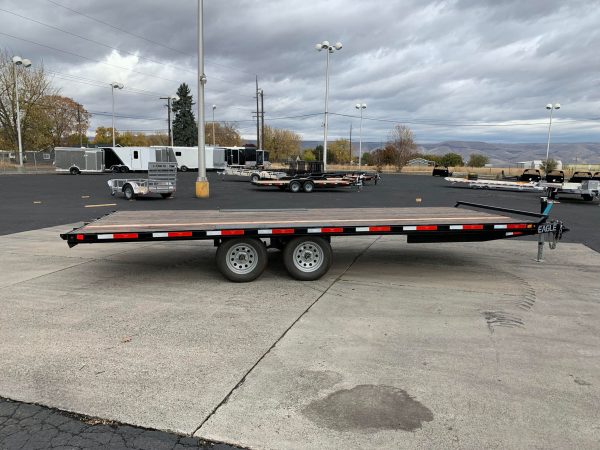 Used 2020 Eagle 8.5 x 20 Deckover Trailer