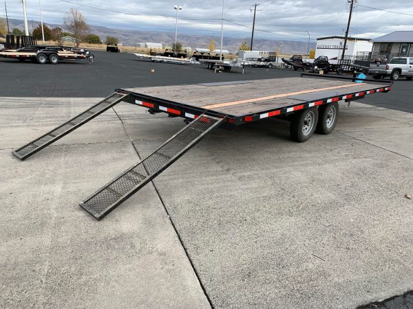 Used 2020 Eagle 8.5 x 20 Deckover Trailer - Image 2