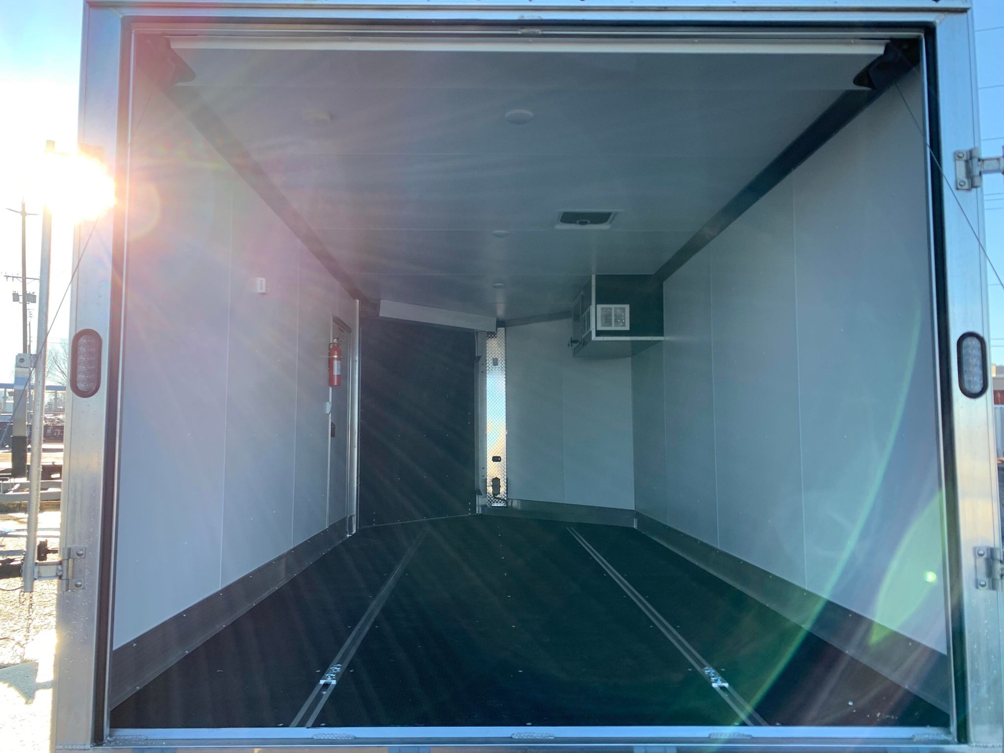 2022 Mission 101" x 20' Snowmobile Trailer *Heater Package* - Image 7