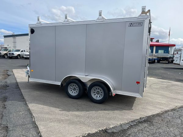 2023 Alcom 7 x 14 EZ-Hauler Contractor Trailer w/ *Ladder Rack* - Image 3