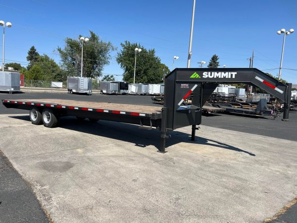 2024 Summit 102 x 26 Denali Pro Gooseneck Deck Over Trailer