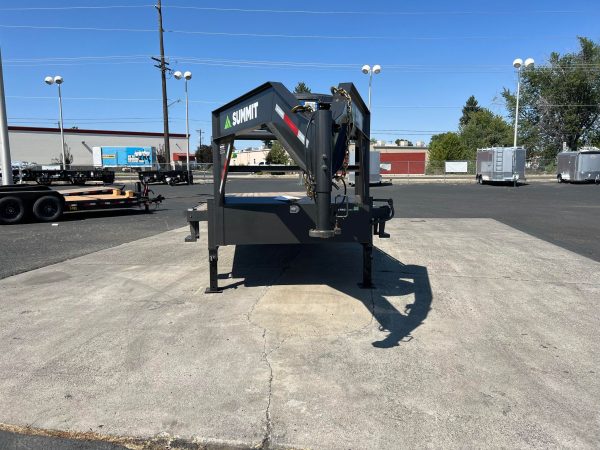 2024 Summit 102 x 26 Denali Pro Gooseneck Deck Over Trailer - Image 3