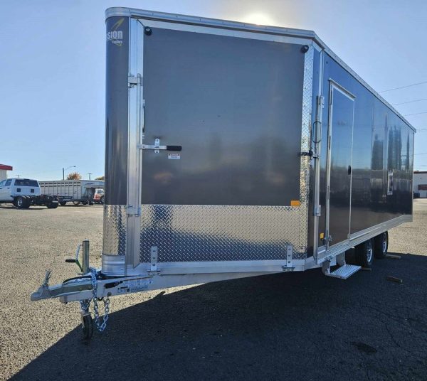 2024 Mission 101" x 22' + 4' Snowmobile Trailer