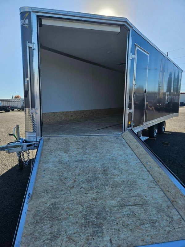 2024 Mission 101" x 22' + 4' Snowmobile Trailer - Image 3