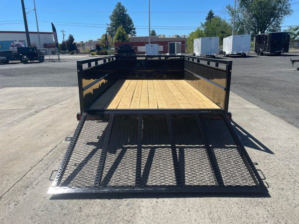 2024 Big Tex 77 x 12 35SV Utility Trailer *Solid Sides* - Image 4