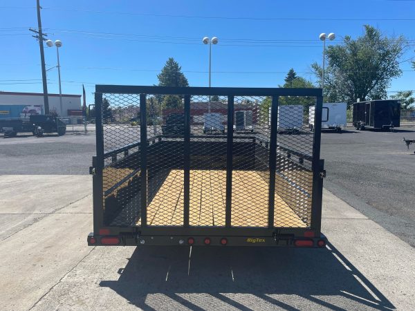 2024 Big Tex 77 x 12 35SV Utility Trailer *Solid Sides* - Image 3