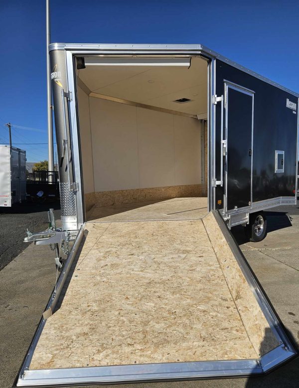 2024 Mission 101 x 12 + 4 Snowmobile Trailer - Image 3