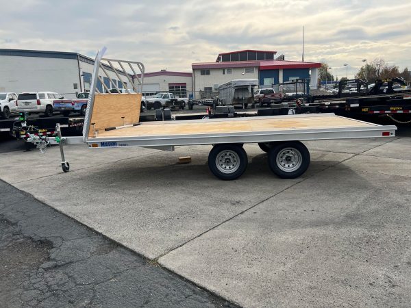 2024 Mission 101 x 14 Open Snowmobile Trailer - Image 3