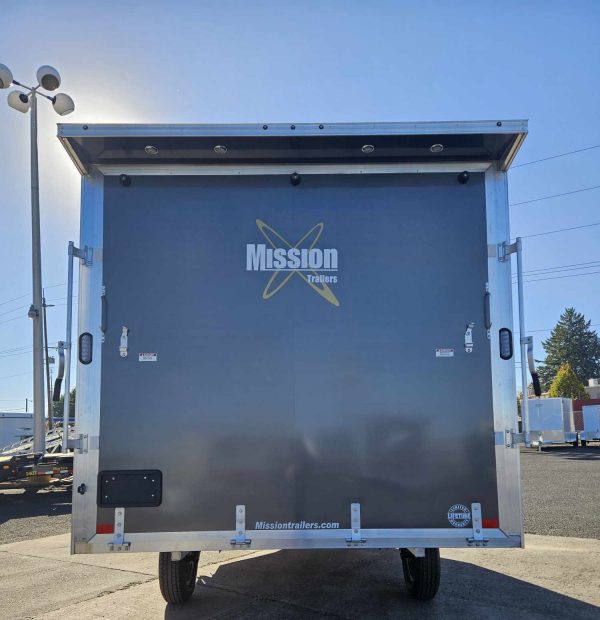 2024 Mission 101 x 12 + 4 Snowmobile Trailer - Image 6