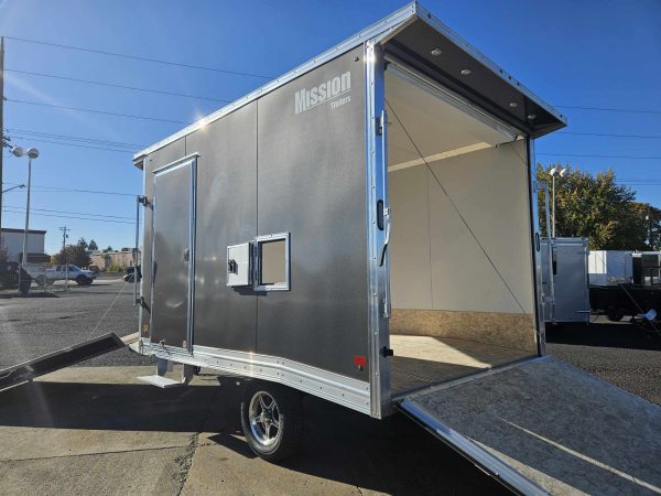 2024 Mission 101 x 12 + 4 Snowmobile Trailer - Image 5