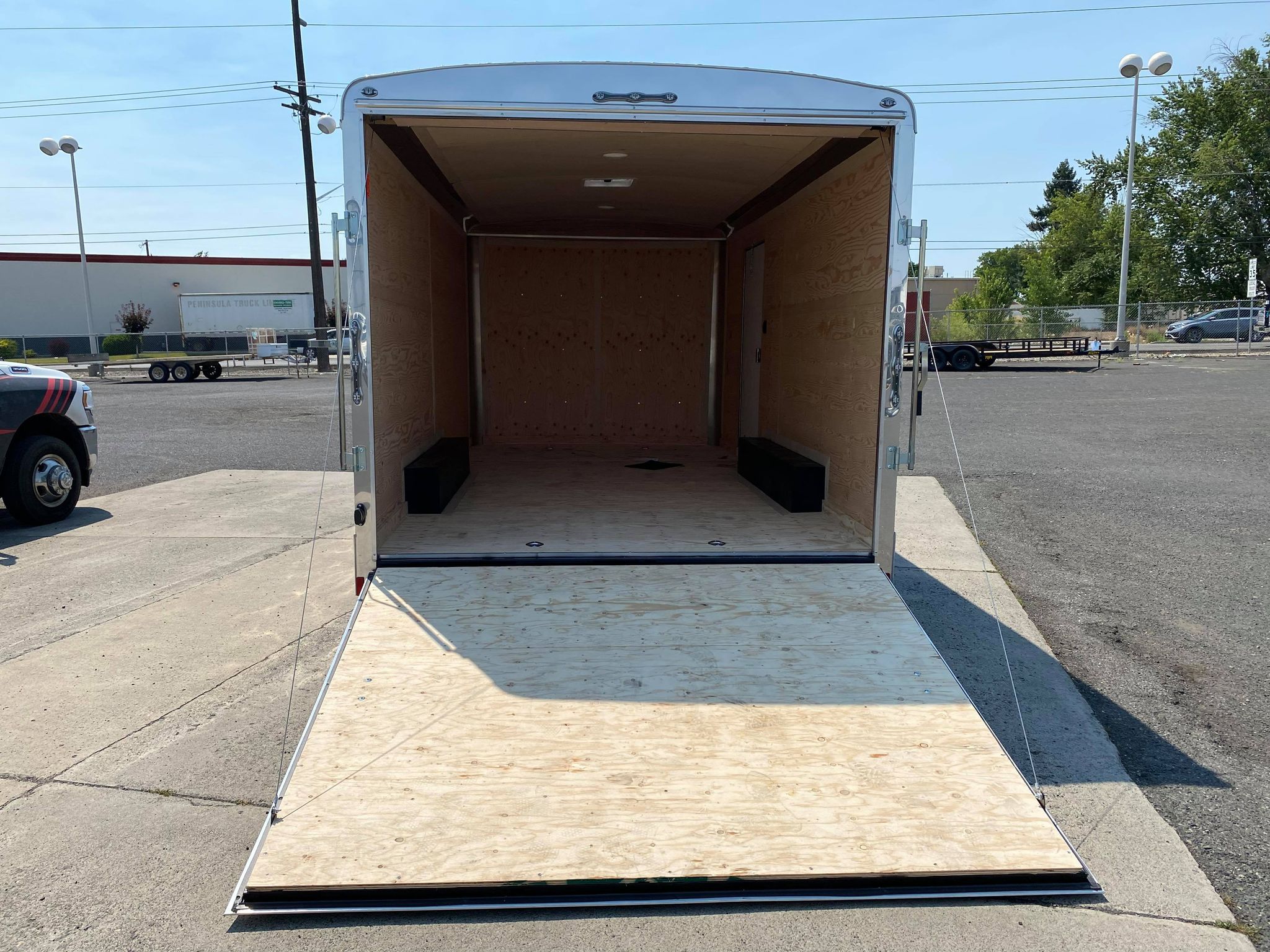 Blazer Ramp Walk 2024 Cargo Mate 8.5 x 16 Blazer *Rear Ramp* | Gateway Materials & Trailers
