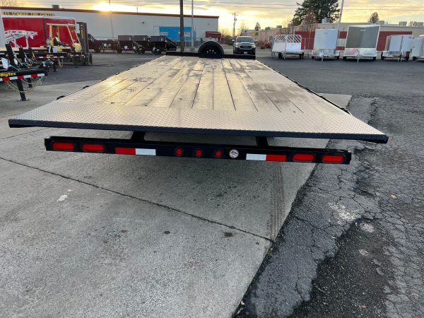 USED 2020 Big Tex 102 x 24 14OT Deckover Tilt Trailer - Image 5