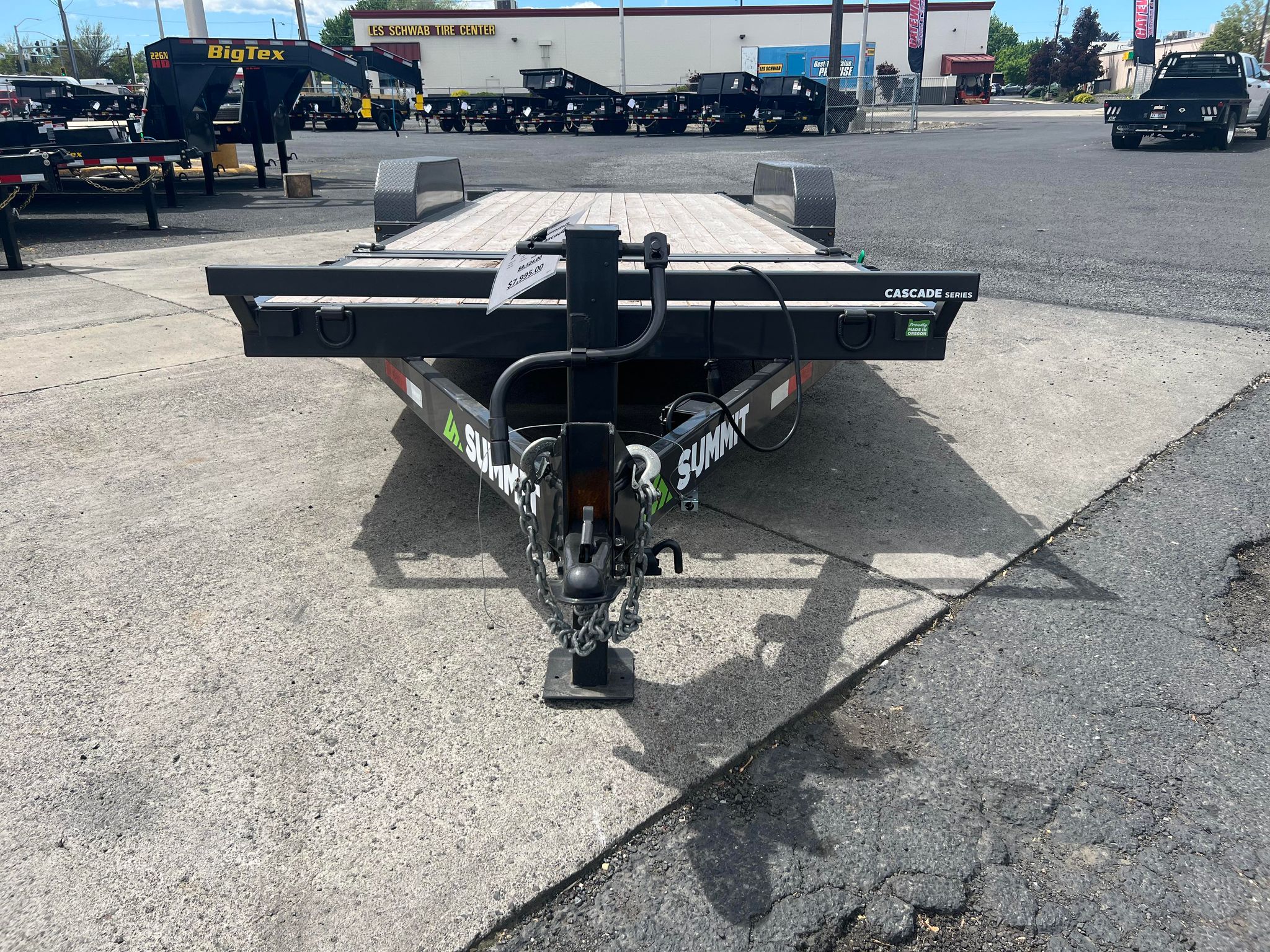 2026 Summit 7 x 20 Cascade Split Tilt Trailer **16/4** GVWR 14k** - Image 4