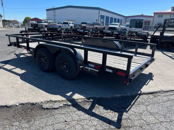 2023 Big Tex 7' x 16' 10PI *pro series tandem axle utility trailer* - Image 2
