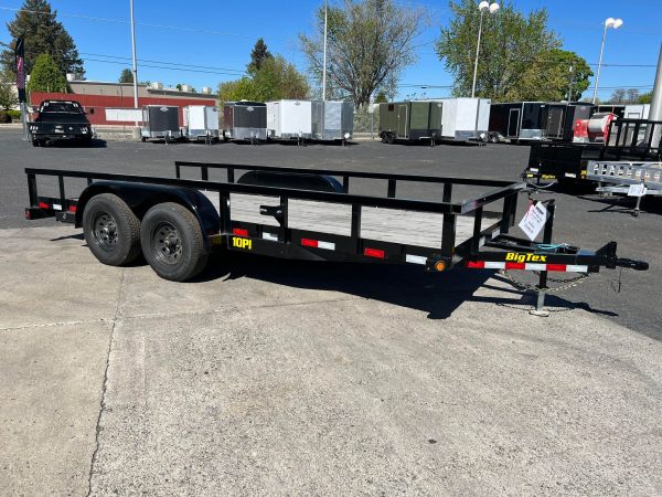 2023 Big Tex 7' x 16' 10PI *pro series tandem axle utility trailer*