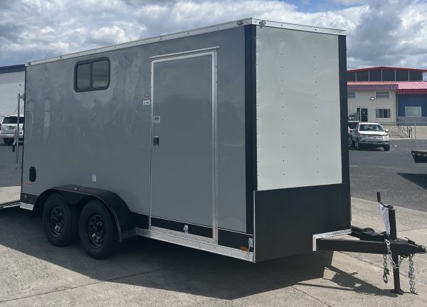 2025 Cargo Mate 7 x 14 E-Series Enclosed Trailer *12" extra height* windows*