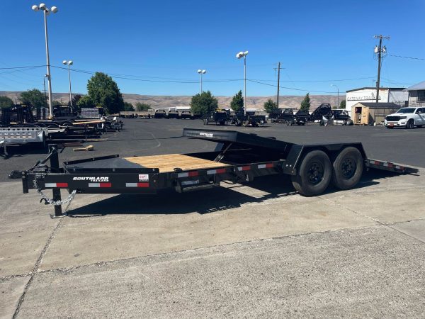 2026 Southland 82" x 22' Split Tilt Trailer **16/6 tilt**