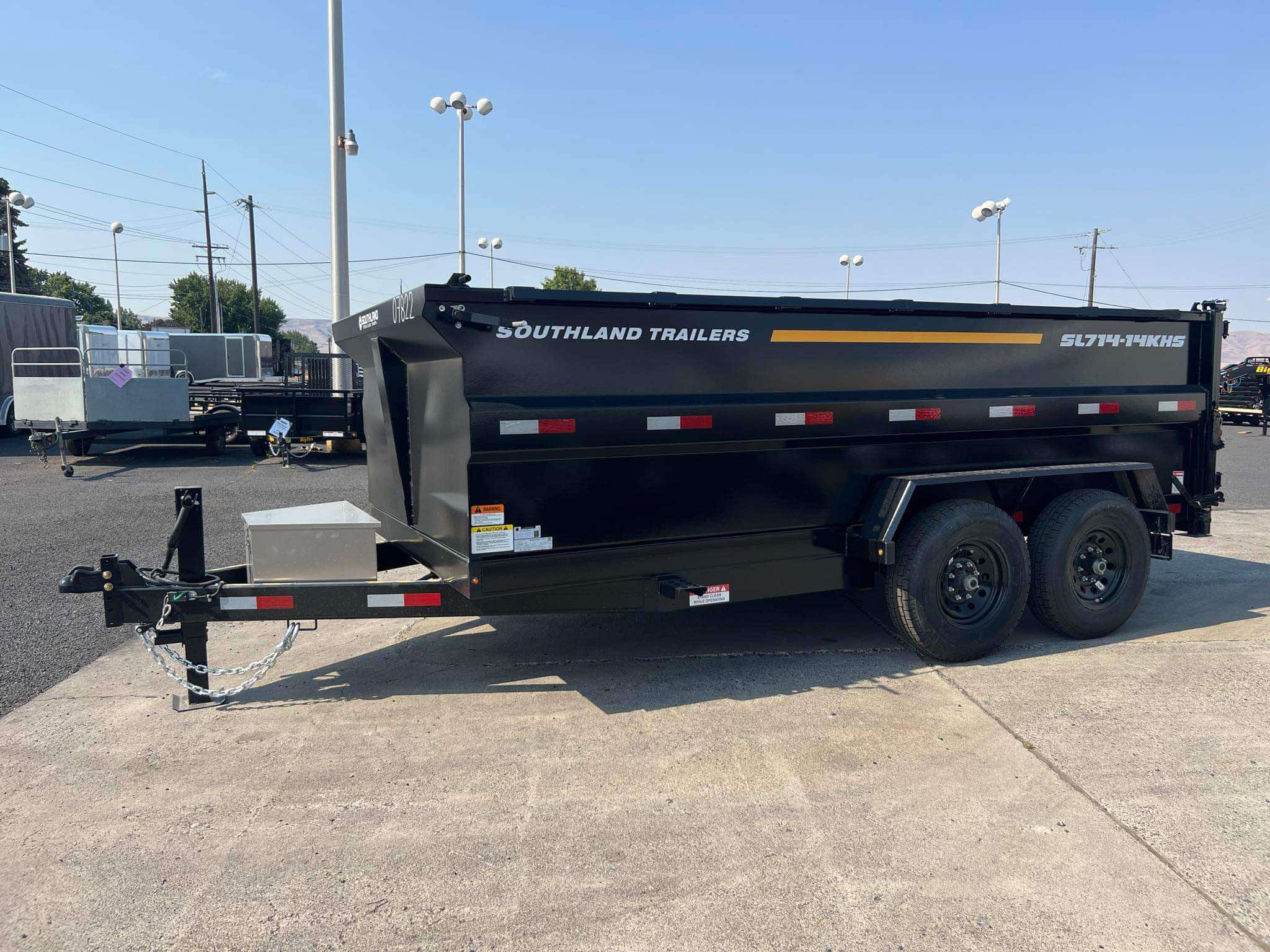 2025 Southland 7 x 14 14k Dump Trailer *4' High Sides* - Image 2