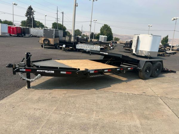 2026 Southland 82" x 22' Split Tilt Trailer **16/6 tilt**