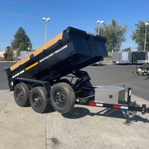 2026 Southland 5 x 10 10k Dump Trailer **Slide in Ramps**