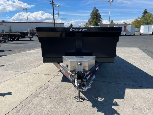 2025 Southland 7' x 14' 16k HD Dump Trailer **Hydraulic Jack** - Image 4