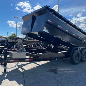 2025 Southland 7 x 14 16k HS Dump Trailer **Tall Sides**
