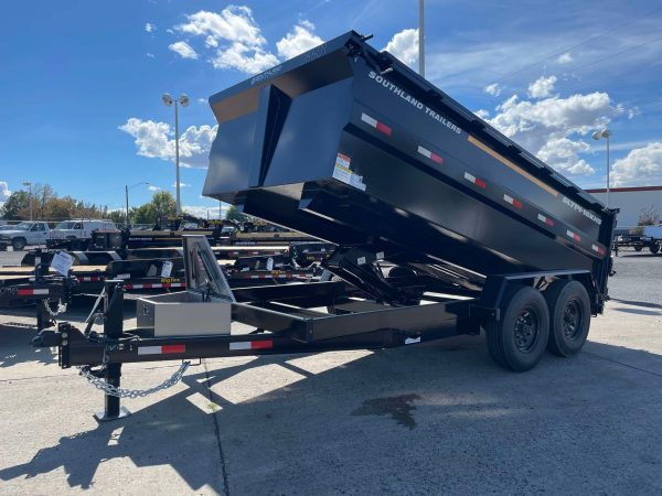 2025 Southland 7 x 14 16k HS Dump Trailer **Tall Sides**