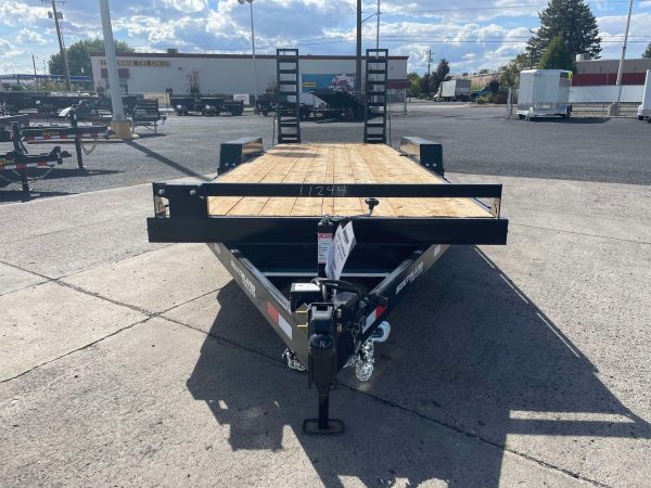 2025 Southland 81 x 22 Flat Deck Trailer **Knee Ramps** - Image 3