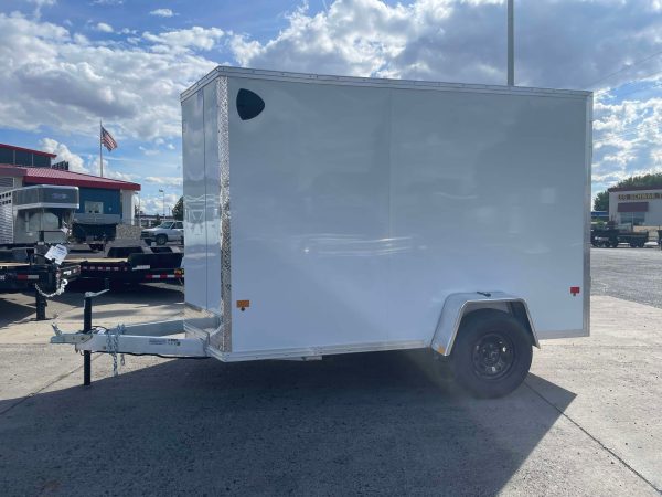 2025 Alcom 6 x 10 EZ Hauler Enclosed Trailer **6" Extra Height** - Image 2