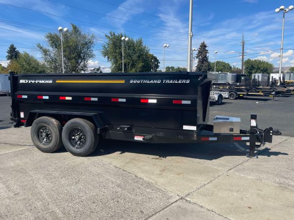2025 Southland 7' x 14' 14k HS Dump Trailer **Tall Sides** - Image 2