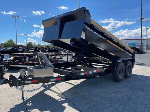 2025 Southland 7' x 14' 16k HD Dump Trailer **Hydraulic Jack**